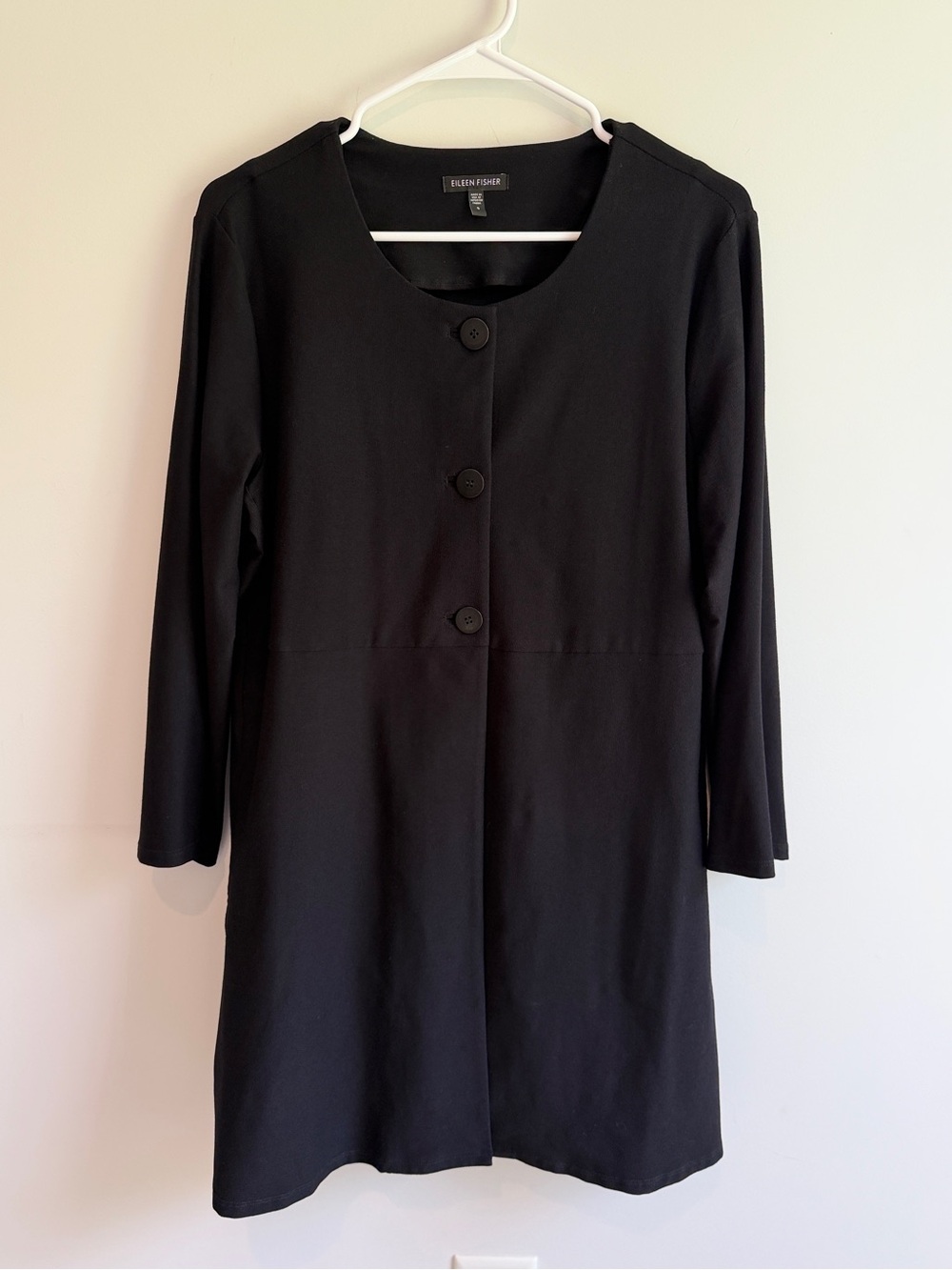 Eileen Fisher 3 Button Down Jacket